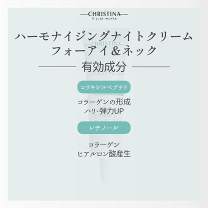 ハーモナイジングアイ＆ネックナイトクリーム